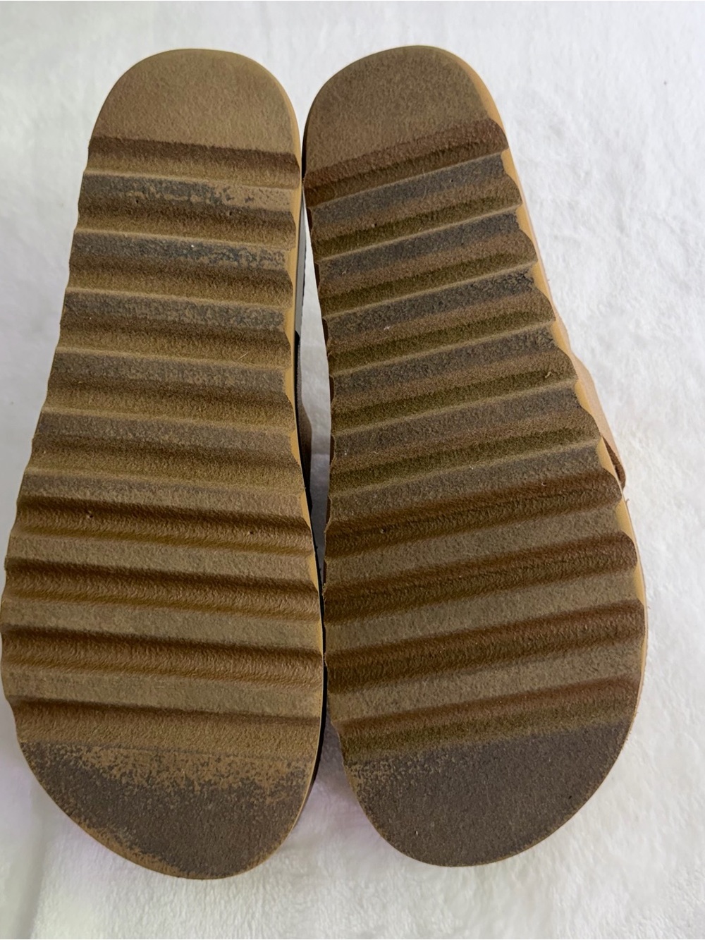 Reef Metallic Rose Gold Cork Platform Thong Sandal - Picture 8 of 9